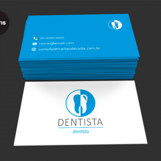 Cartão de Visita Dentista Grátis