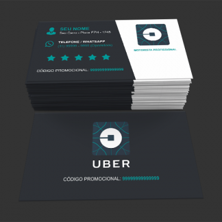 Cartão de Visita Uber - Modelo 02