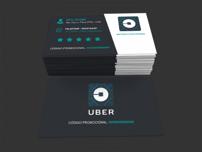 Cartão de Visita Uber - Modelo 02