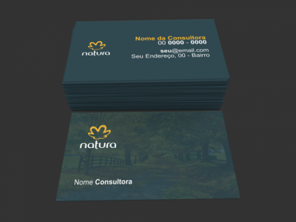 Cartão de Visita Natura Modelo 01