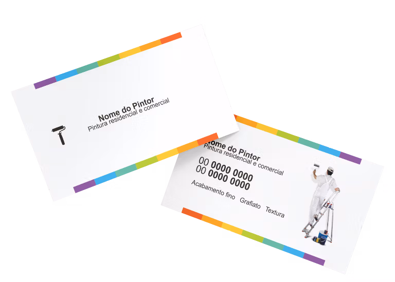 Cartão de Visita Pintor Modelo 02