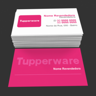 Cartão de Visita Tupperware Modelo 01