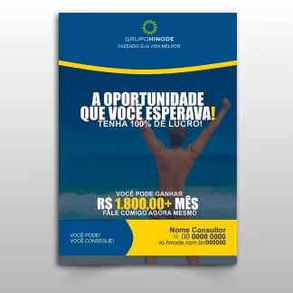 Panfleto Hinode Modelo 01