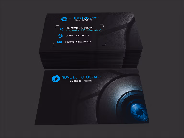 Cartão de Visita Fotógrafo 01