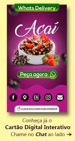 cartão digital interativo